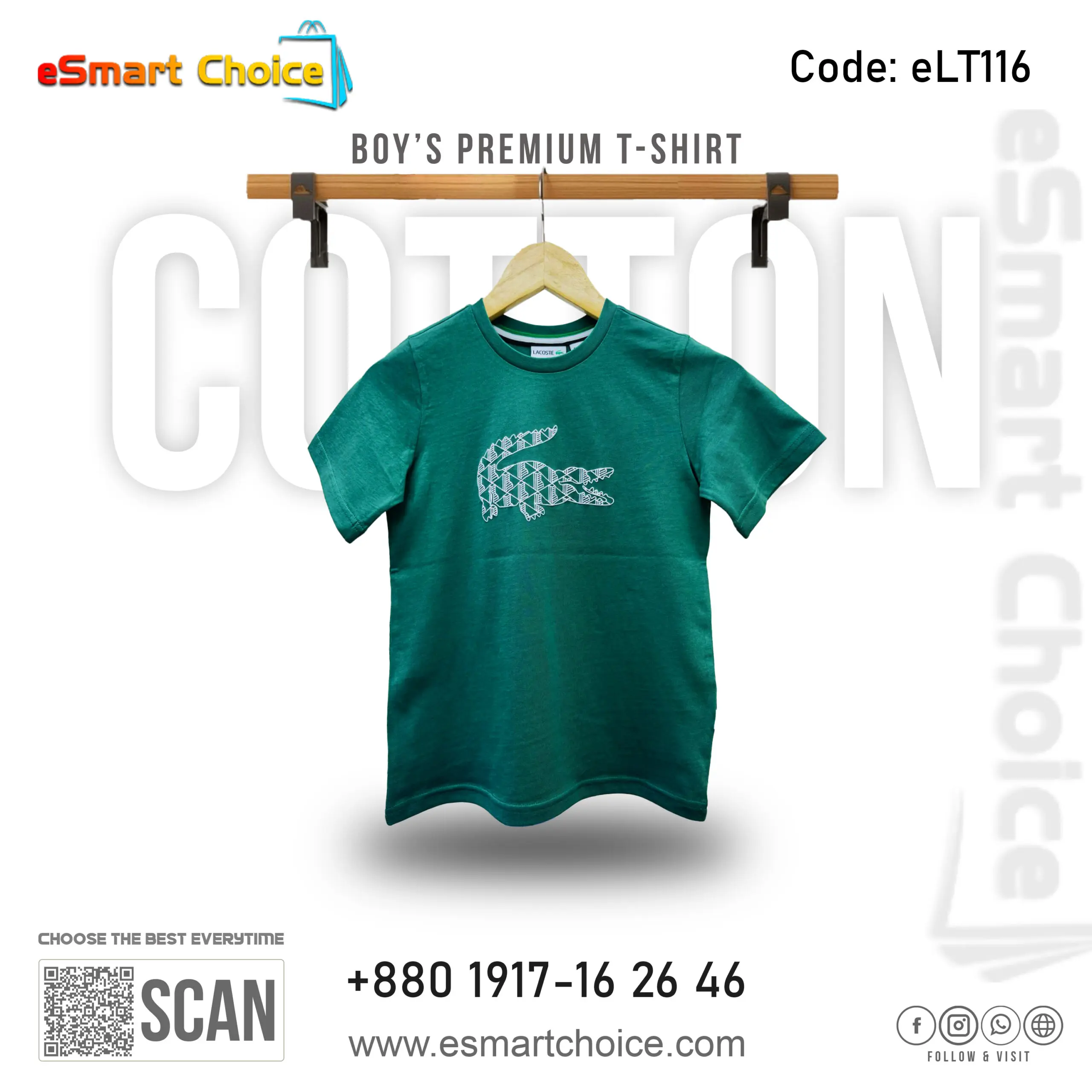 Boy’s Premium T-Shirt – eLT116