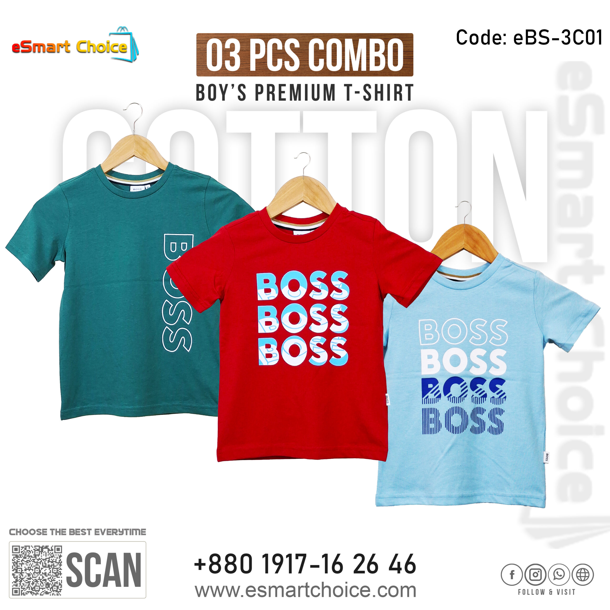 03 PCS COMBO PACK - eBS-3C01